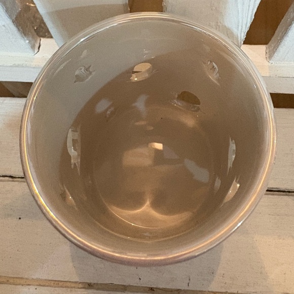 White 'Haunted' Iridescent Ceramic Candle Holder - Picture 3 of 3